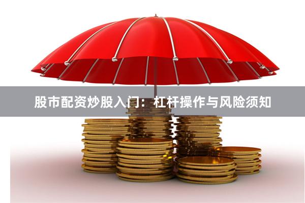 股市配资炒股入门:杠杆操作与风险须知